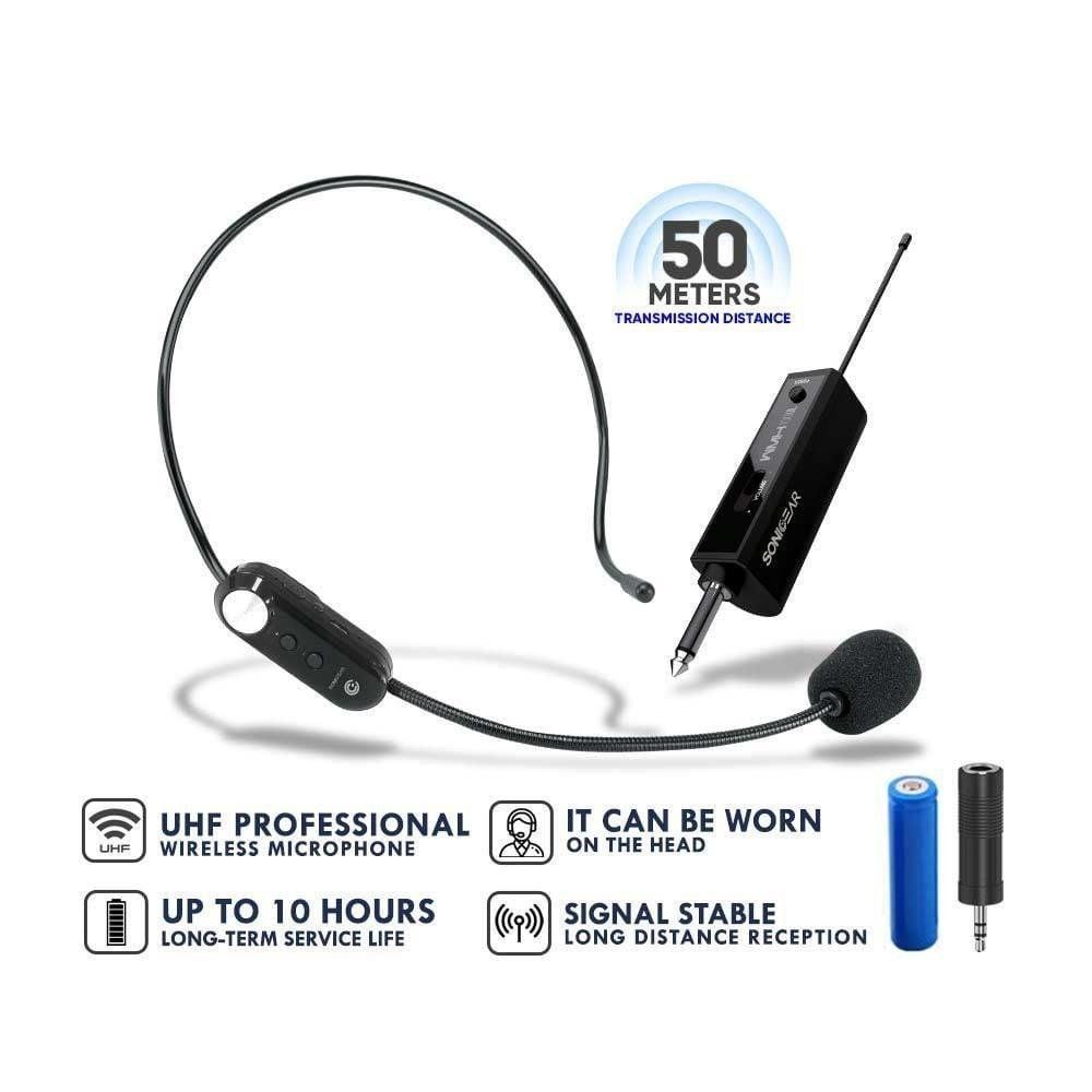 SonicGear WMH 100 UL Wireless Headset Microphone
