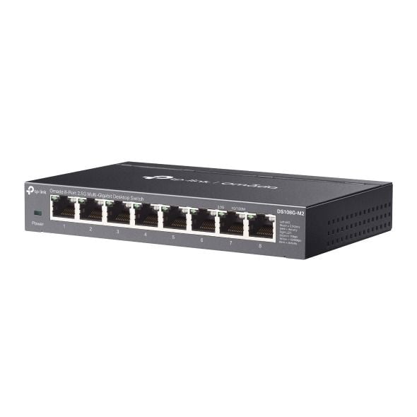 TP-Link DS108G-M2 8 Port 2.5G Switch (Yönetimsiz, Masaüstü)