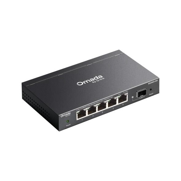 TP-Link ES206X-M2 5 Port 2.5G Switch (Kolay Yönetimli, 1× 10 Gbps SFP+)