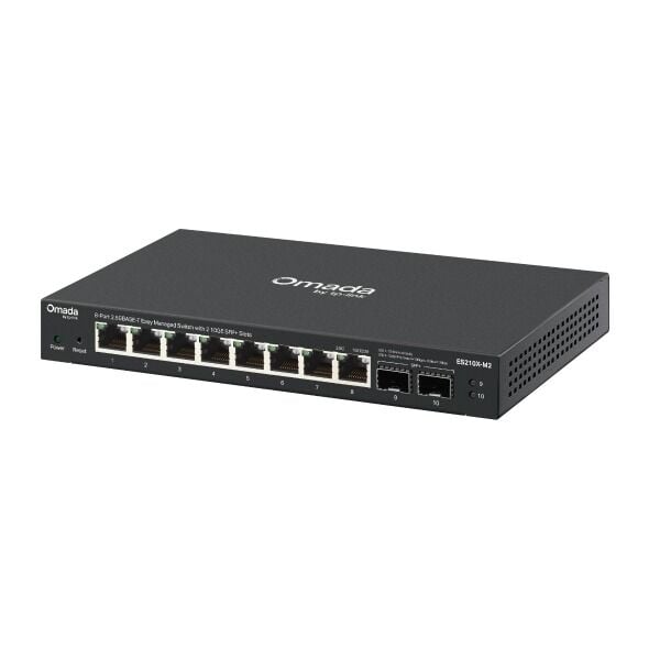 TP-Link ES210X-M2 8 Port 2.5G Switch (Kolay Yönetim, Omada SDN, 2×10 G SFP+)
