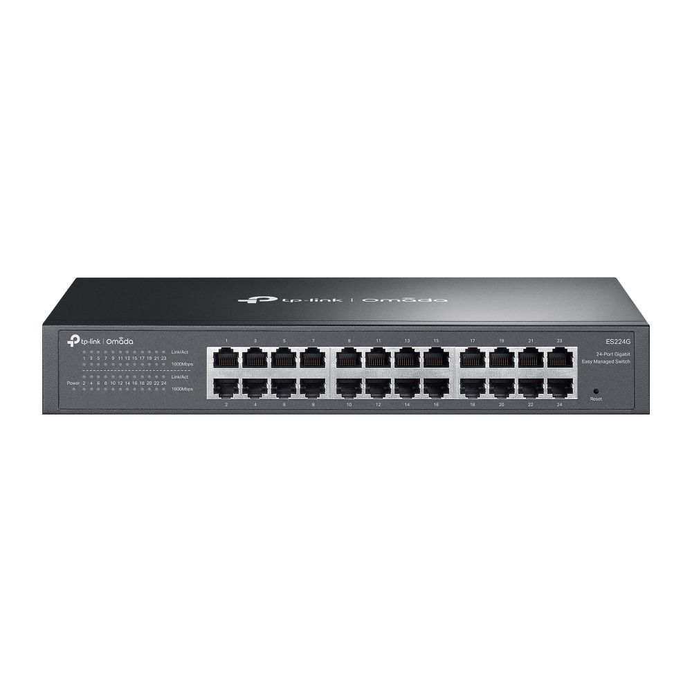 TP-Link ES224G 24 Port Gigabit Switch (Kolay Yönetimli, Omada SDN Desteği)