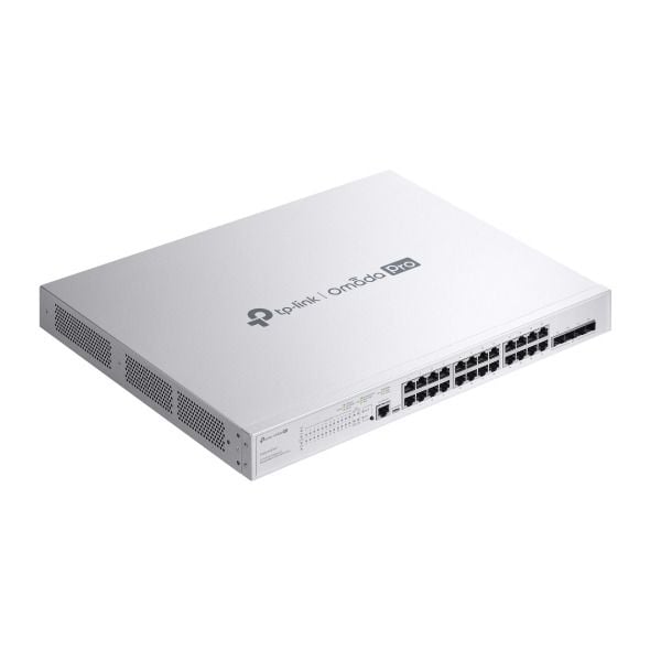 TP-Link S5500-24GP4XF 24 Port Switch (PoE, Yönetimli, 128 Gbps, 4x 10GE SFP+ Uplink)