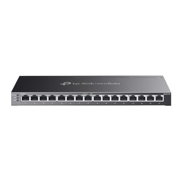 TP-Link SG2016P 16 Port Gigabit Switch (8x PoE+, Yönetimli, 32 Gbps)