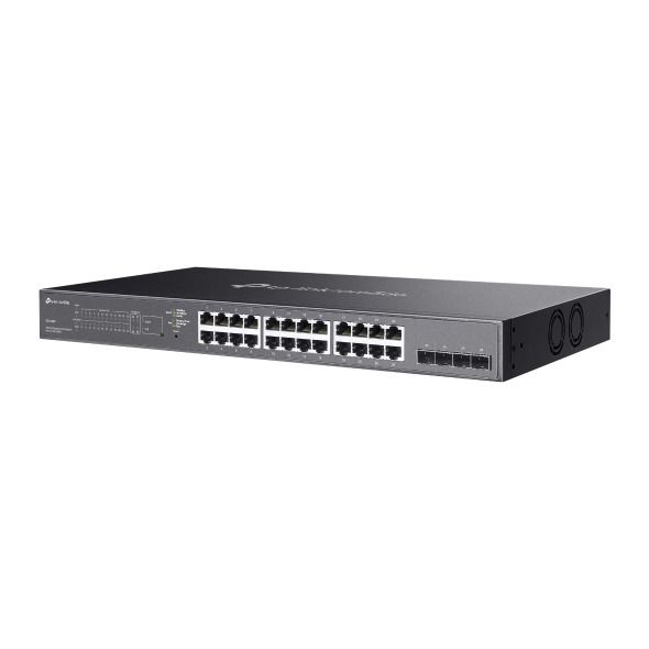 TP-Link SG2428P 28-Port Switch (PoE+, Yönetimli, Gigabit, 4× SFP)