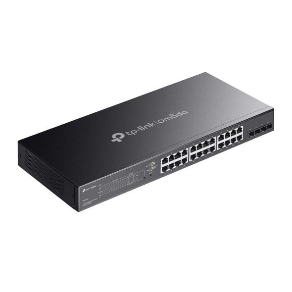 TP-Link SG2428P 28-Port Switch (PoE+, Yönetimli, Gigabit, 4× SFP)
