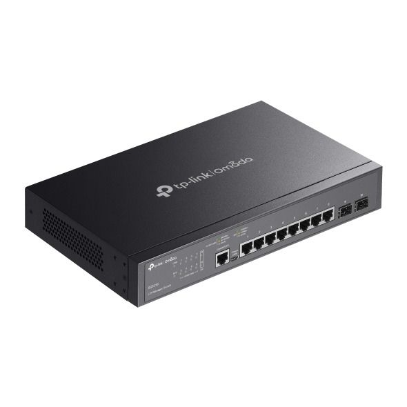 TP-Link SG3210 8 Port Gigabit Switch (Yönetimli, 2× SFP, Fansız)