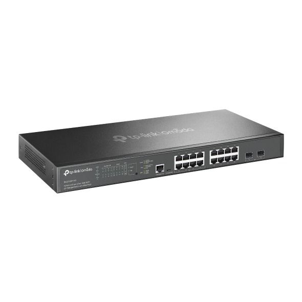 TP-Link SG3218XP-M2 16 Port Yönetimli Switch (4x 2.5G PoE++, 12x 2.5G PoE+, 2x 10G SFP+, 240 W PoE)