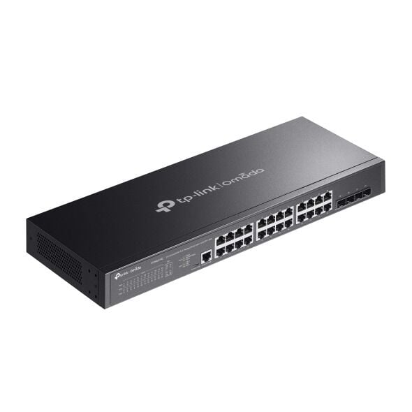 TP-Link SG3428X-M2 24×2.5 Gbps Switch (Yönetimli, 200 Gbps, 4×10 Gbps SFP+)