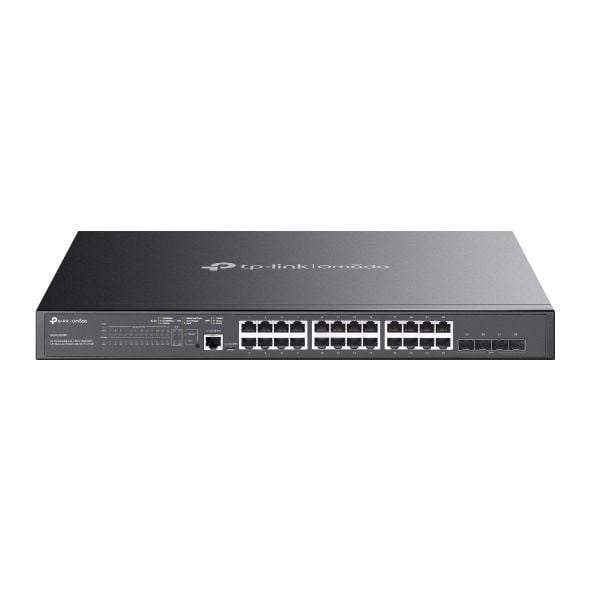 TP-Link SG3428XMP 28 Port Switch, 24x PoE+, Yönetimli, 10GE SFP+ Uplink