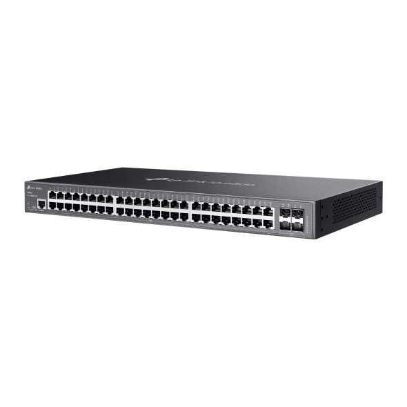TP-Link SG3452 48 Port Gigabit Switch (Yönetimli, 4× SFP, Fansız)
