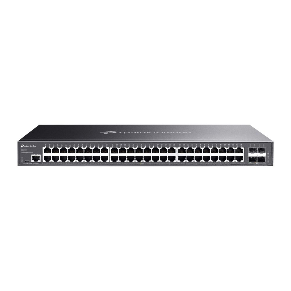 TP-Link SG3452X 48 Port Gigabit Switch (Yönetimli, 4× 10 Gbps SFP+)