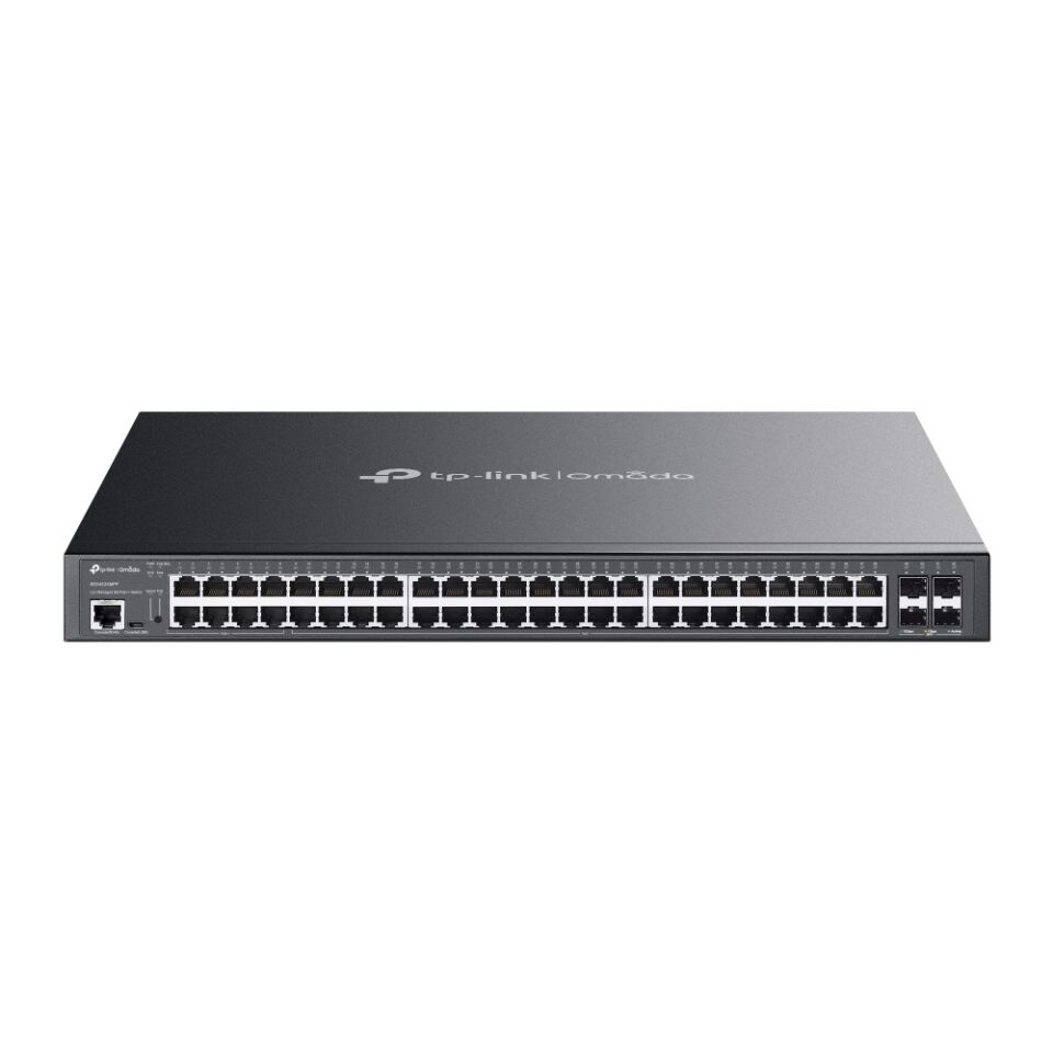 TP-Link SG3452XMPP 48 Port Switch (40x PoE+, 8x PoE++, Yönetimli, 4x 10GE SFP+)