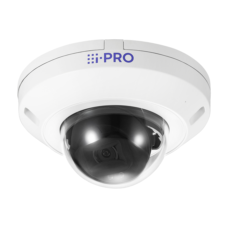 i-PRO WV-U22501-F3L 5 MP İç Mekan Dome IP Kamera (Vandal IR, FIPS EdgeLock SE052F, IP42, IK10)