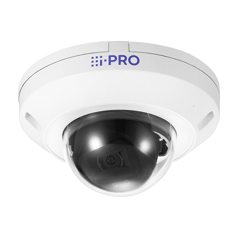 i-PRO WV-U22501-F3L 5 MP İç Mekan Dome IP Kamera (Vandal IR, FIPS EdgeLock SE052F, IP42, IK10)