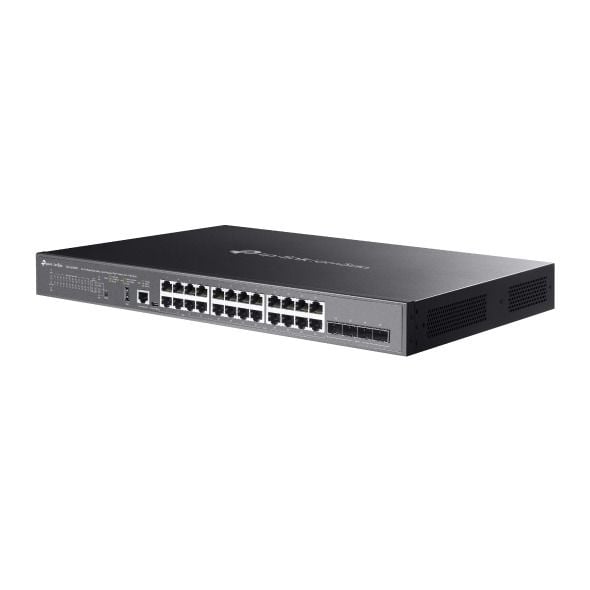 TP-Link SG5428XMPP 24 Port Gigabit Switch (PoE++, Yönetimli L3, 4× 10G SFP+)