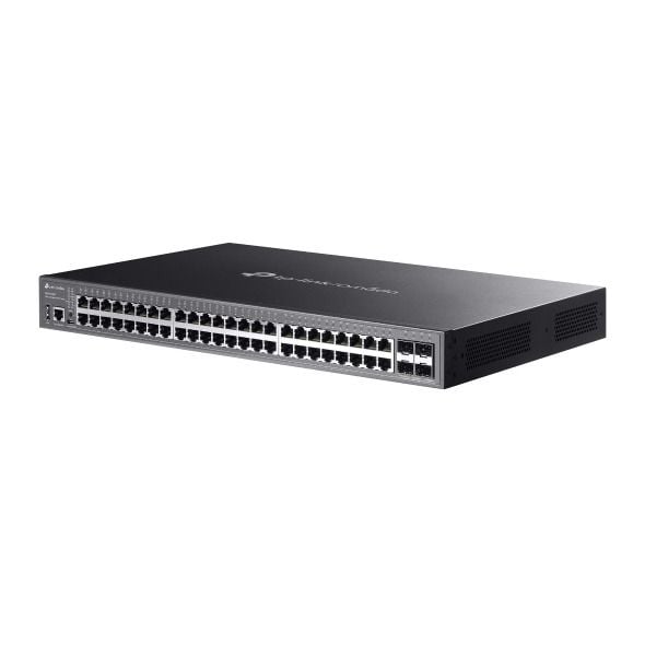 TP-Link SG5452XMPP 48 Port Gigabit Switch (PoE++, Yönetimli, 4× 10G SFP+ Uplink)