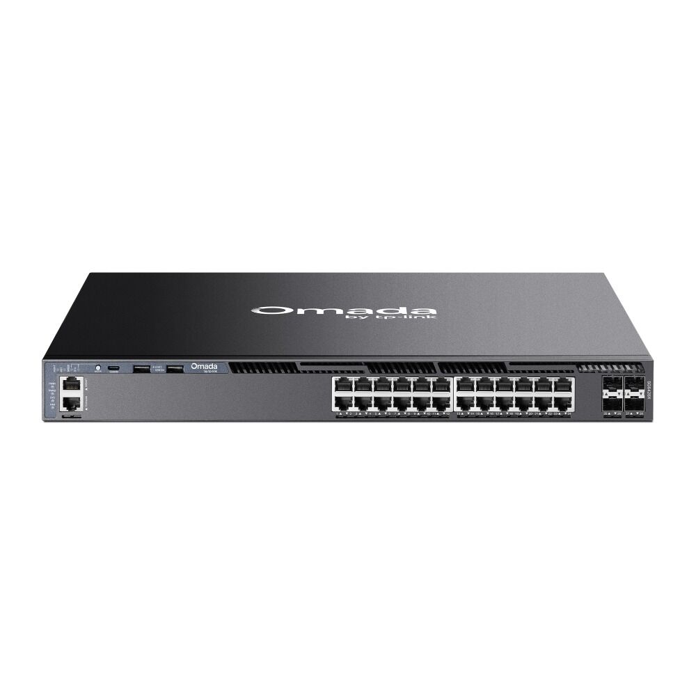 TP-Link SG6428X 24 Port Gigabit Switch (L3 Yönetimli, 4× 10G SFP+ Uplink)