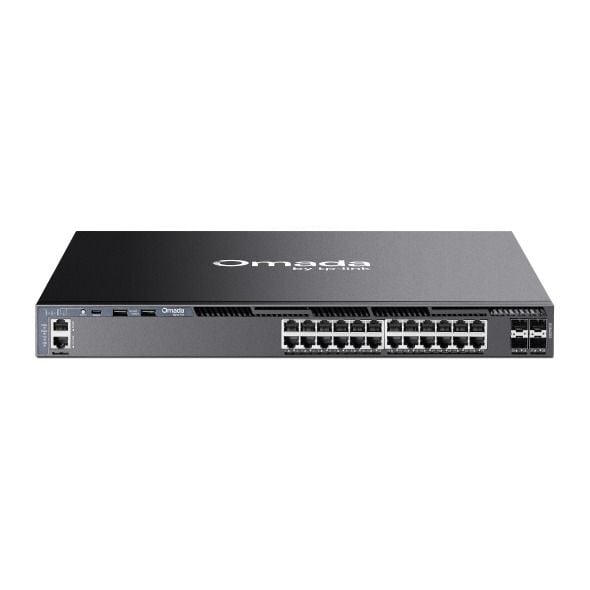 TP-Link SG6428X 24 Port Gigabit Switch (L3 Yönetimli, 4× 10G SFP+ Uplink)
