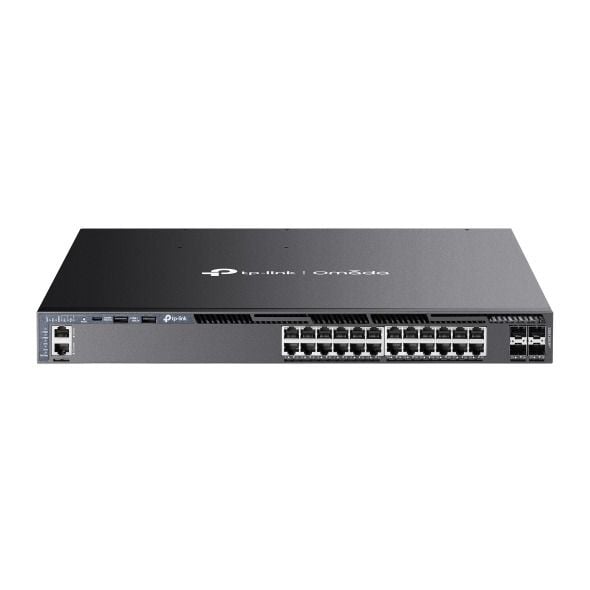 TP-Link SG6428XHP 24 Port Gigabit Switch (4x 10G SFP+, PoE+, Yönetimli, L3)