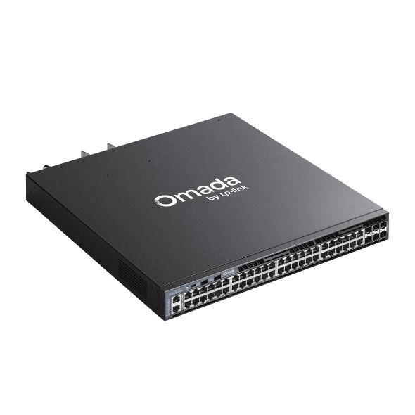 TP-Link SG6654XHP 48 Port Gigabit Switch (PoE+, Yönetimli, 6× 10G SFP+)