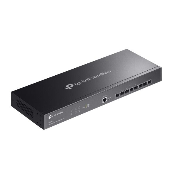 TP-Link SX3008F 8 Port Switch (Yönetimli, 10 Gbps, 8x 10GE SFP+)