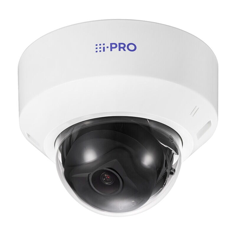 i-PRO WV-U21301-V3L 2 MP İç Mekan Dome IP Kamera (3.2x Optik Zoom, 42 m IR LED, FIPS 140-3 Seviye 3 EdgeLock SE052F, PoE)