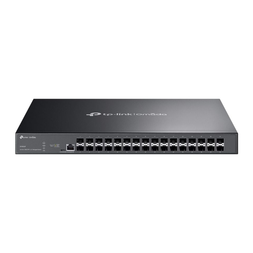 TP-Link SX3032F 32-Port Switch (Yönetimli, 10GE SFP+ Uplink, L2+)