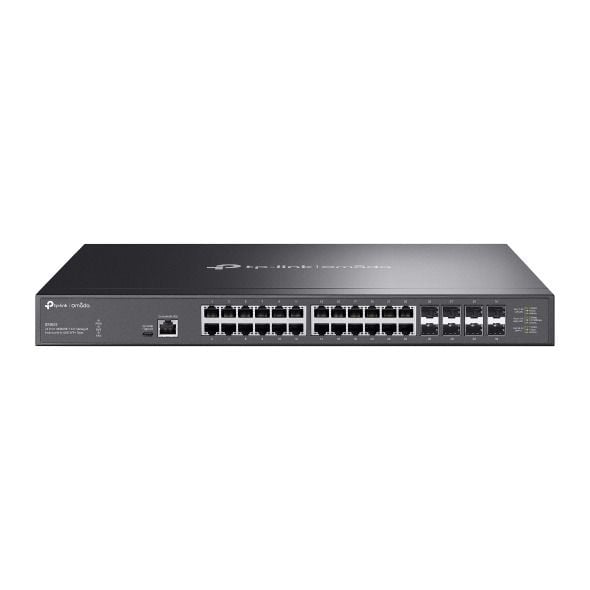TP-Link SX3832 24 Port 10GBASE-T Switch (Yönetimli, 8x 1/10GE SFP+)
