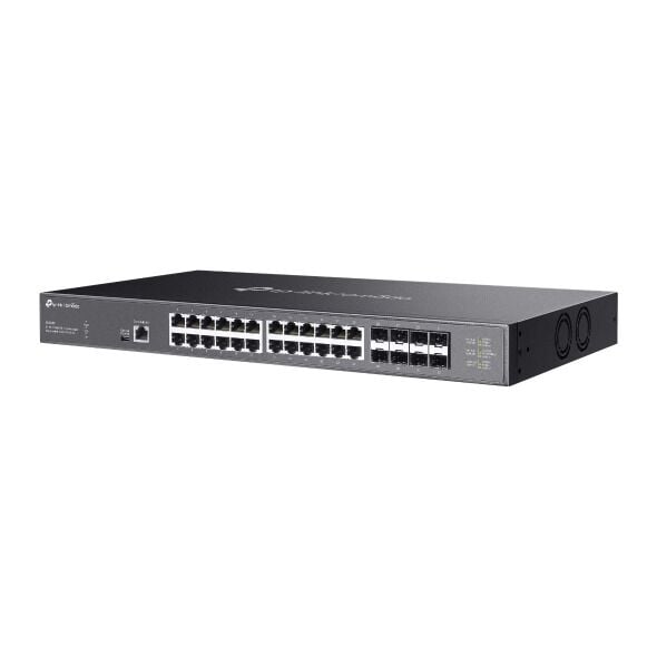 TP-Link SX3832 24 Port 10GBASE-T Switch (Yönetimli, 8x 1/10GE SFP+)