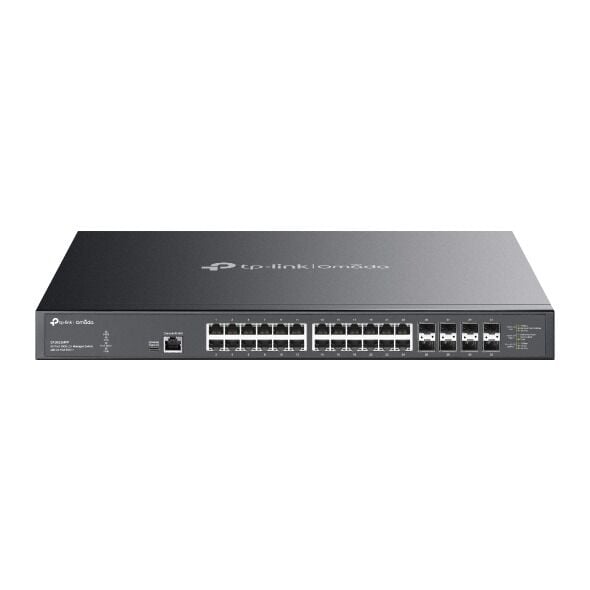 TP-Link SX3832MPP 32 Port Switch (24x PoE++, Yönetimli, 10GE, 8x SFP+)