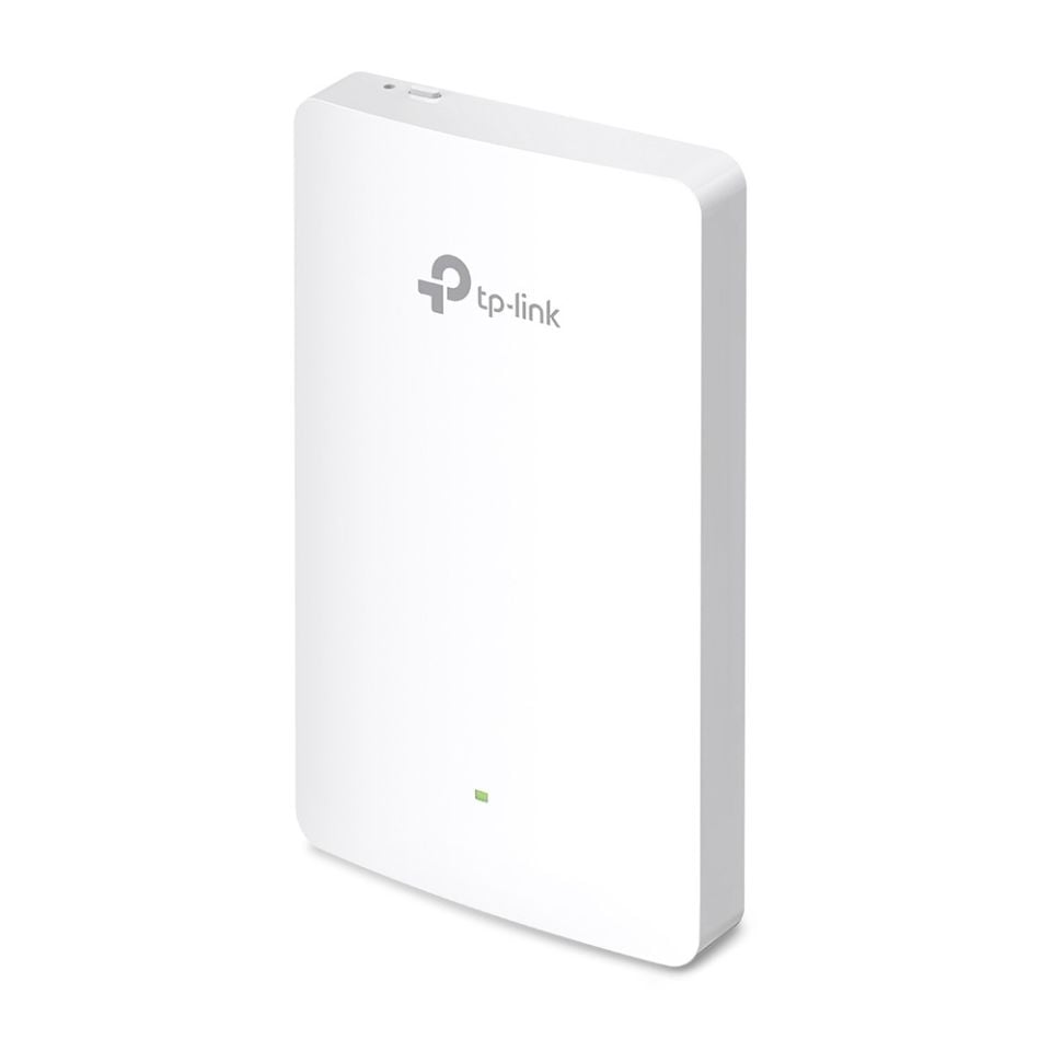 TP-Link EAP615-Wall AX1800 Duvar Tipi Wi-Fi 6 Access Point (4x Gigabit, 802.3af/at PoE, Omada SDN)