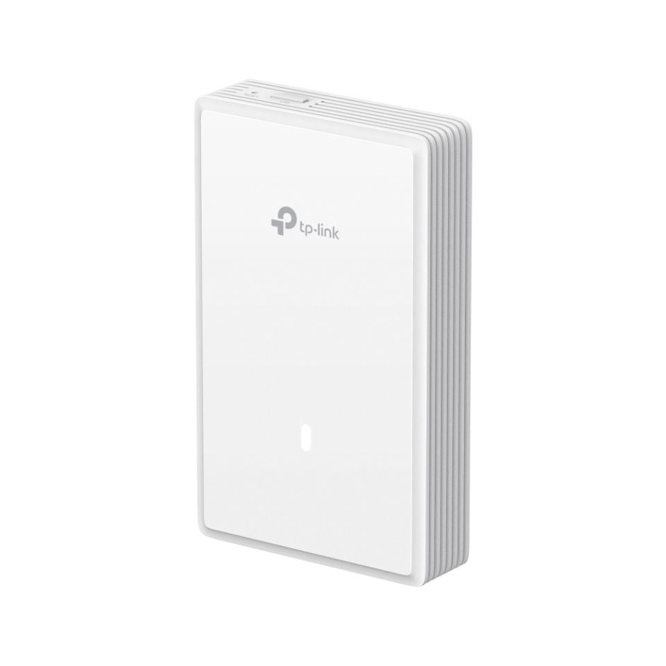 TP-Link EAP725-Wall Wi-Fi 7 Access Point (Çift Bant, 2.5G PoE Giriş/Çıkış, Omada SDN, 250+ bağlantı)