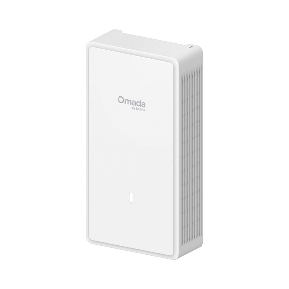 TP-Link EAP725-Wall Wi‑Fi 7 Access Point (Duvar Tipi, 2.5G PoE Giriş ve Pass-through, Omada SDN)