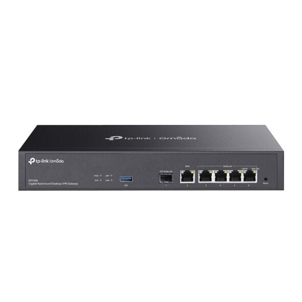 TP-Link ER7406 Omada Gateway Router (1x SFP WAN/LAN, 1x Gigabit WAN, 4x Gigabit WAN/LAN, 1x USB3.0, Çoklu VPN)