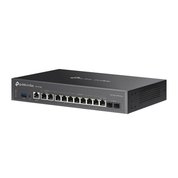 TP-Link ER7412-M2 Omada Multi-Gigabit VPN Gateway Router (2× 2.5G WAN/LAN, 10× Gigabit WAN/LAN, VPN, Omada SDN)