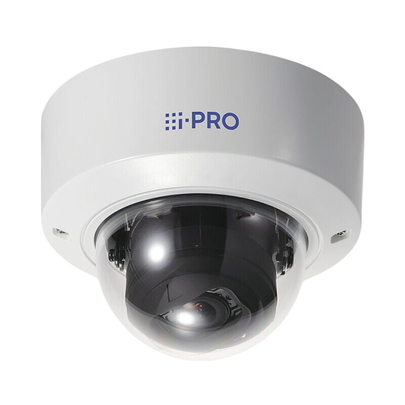 I-PRO WV-S22700-V2L 4K İç Mekan Dome IP Kamera (AI Motoru, 132 dB WDR, Dahili IR 50 m, PoE)