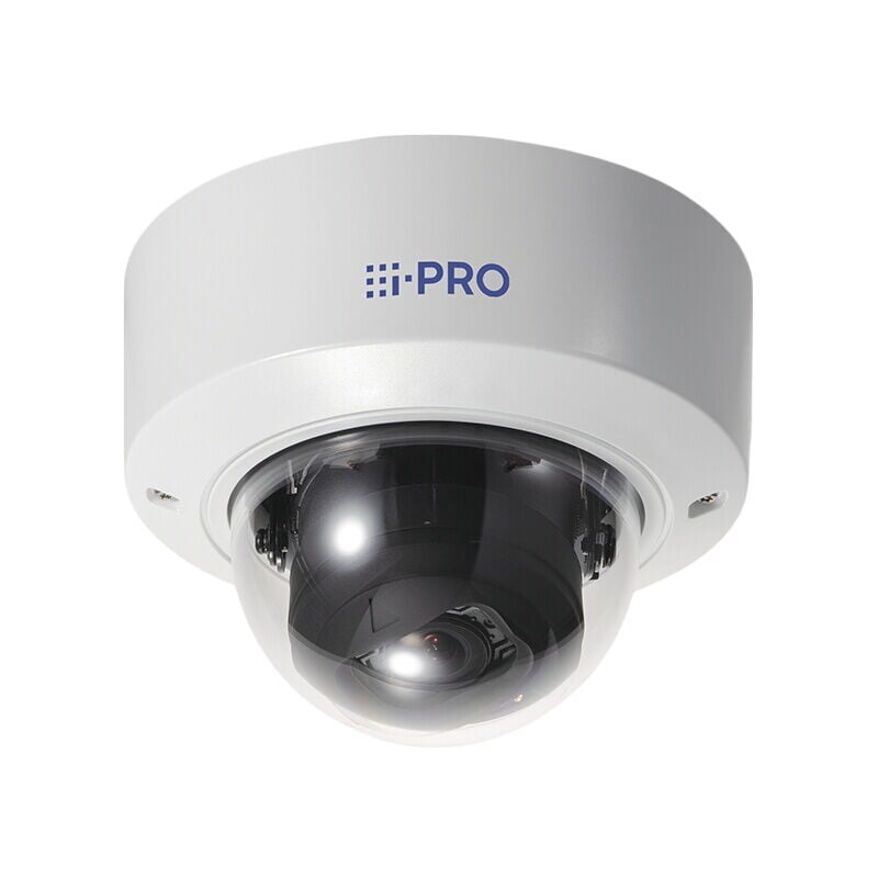 I-PRO WV-S22600-V2L 6 MP İç Mekan Dome IP Kamera (Süper Dinamik 132 dB, AI Motoru, Dahili IR LED, Vandal Dayanıklı)