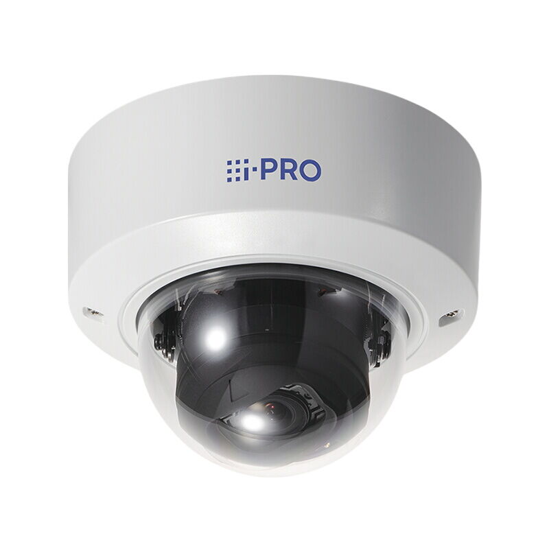 I-PRO WV-S22500-V3L 5 MP İç Mekan Dome IP Kamera (132 dB WDR, Dahili IR 40 m, AI Engine, EdgeLock SE050F)