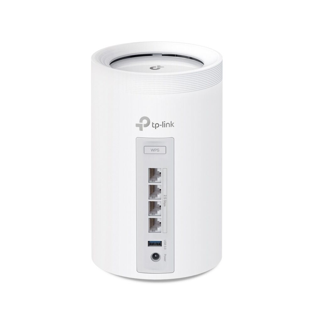 TP-Link DECO-BE65 Wi‑Fi 7 Access Point (4× 2.5 Gbps WAN/LAN, USB 3.0, Mesh, HomeShield)
