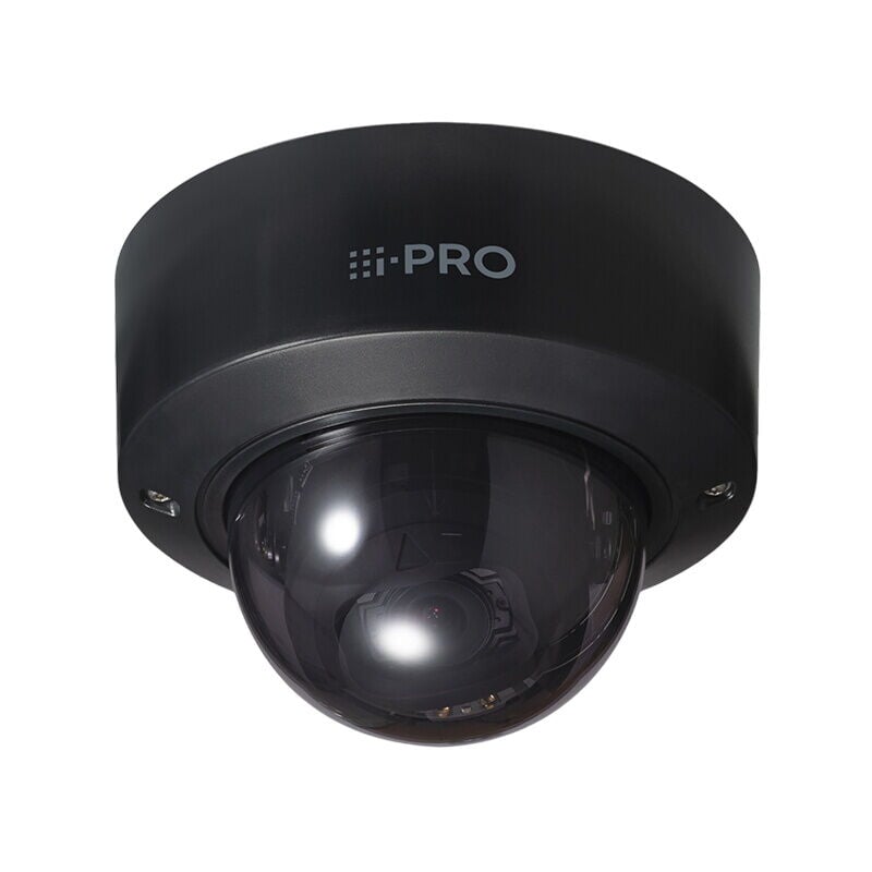 I-PRO WV-S2236LGA-B 2 MP İç Mekan Dome IP Kamera (3.1× Optik Zoom, IR 50 m, 144 dB WDR, Edge AI)