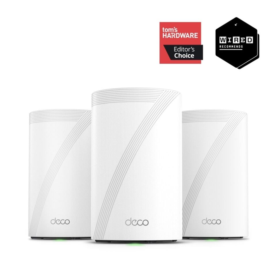 TP-Link DECO-BE68 Wi‑Fi 7 Access Point (10 Gbps WAN/LAN, 2.5 Gbps, Gigabit, USB 3.0, Mesh, HomeShield)