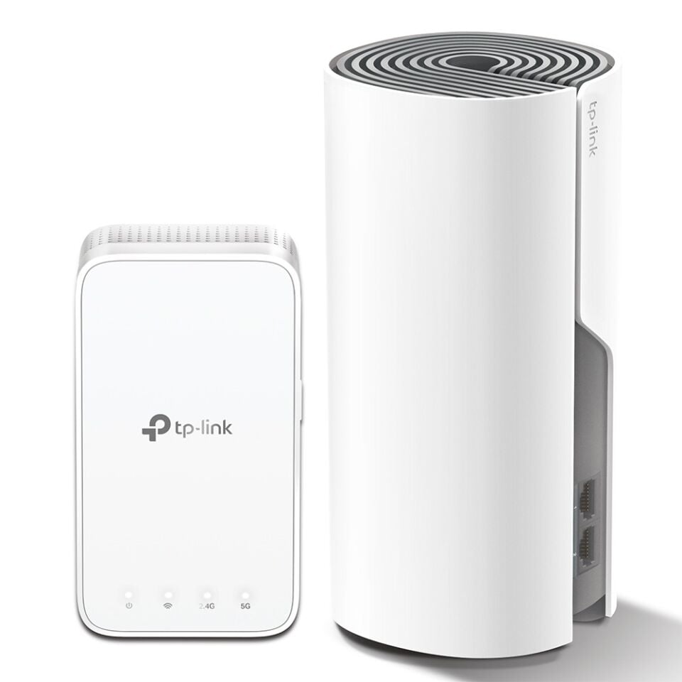 TP-Link DECO-E3 AC1200 Access Point (Mesh Wi-Fi, Ebeveyn Kontrolleri, Priz Tipi Genişletici)