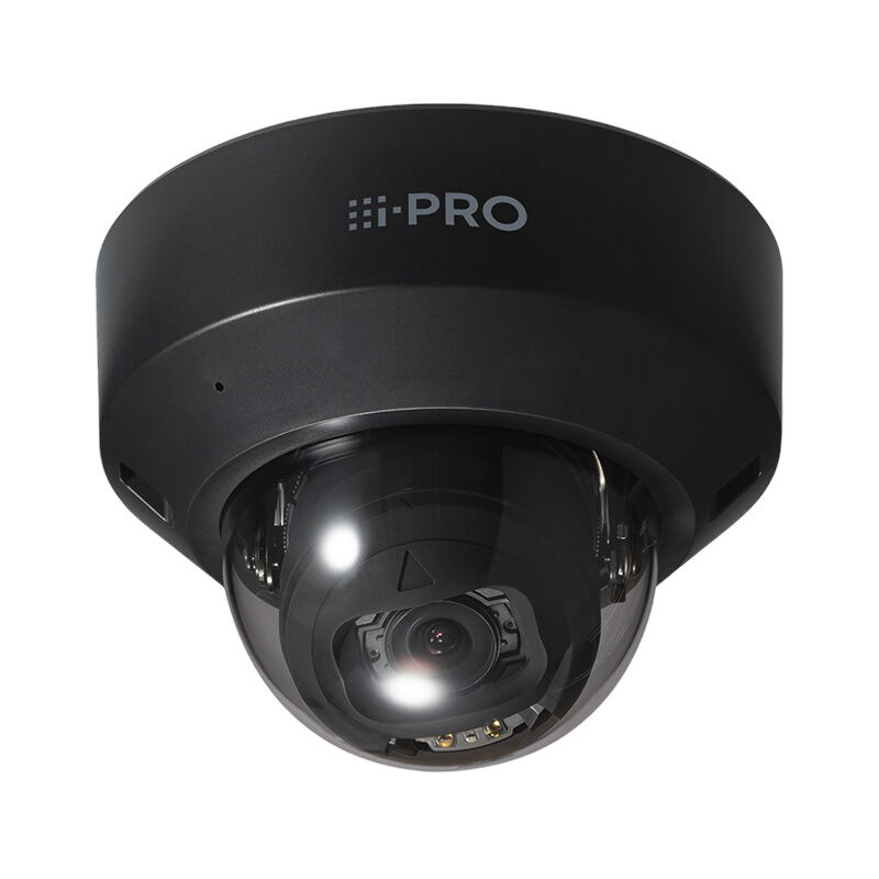 I-PRO WV-S2136LA-B 2 MP İç Mekan Dome IP Kamera (Edge AI, IR 70 m, PoE)