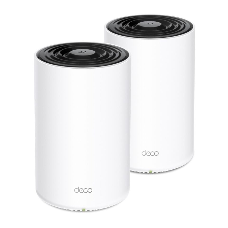 TP-Link DECO-PX10 Powerline Mesh Wi-Fi 6 Sistem (Dual-Band, 1201 Mbps 5 GHz + 300 Mbps 2.4 GHz, 3× Gigabit)