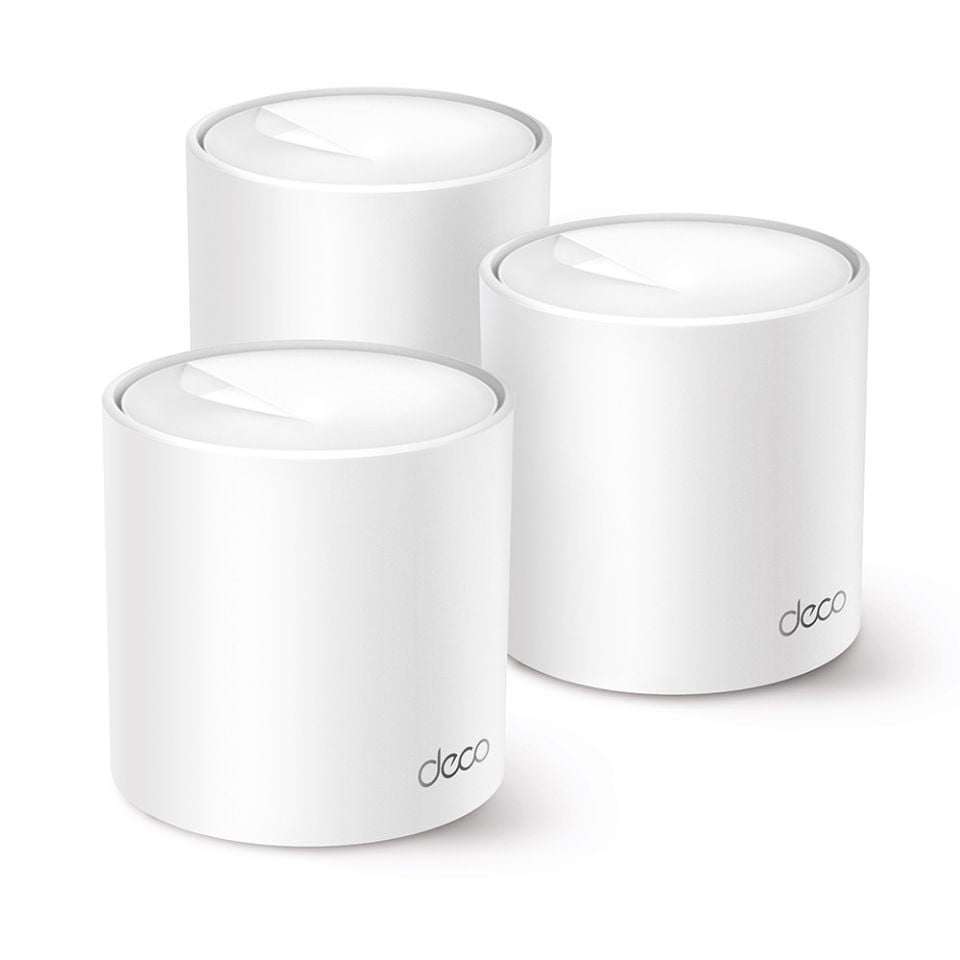 TP-Link DECO-X10 AX1500 Wi-Fi 6 Access Point (Mesh, 2× Gigabit port, 2.4/5 GHz, Deco uygulama ile yönetim)