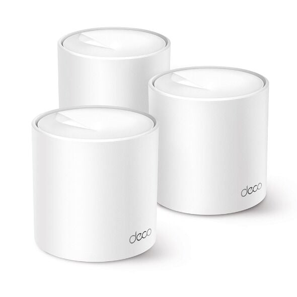 TP-Link DECO-X10 AX1500 Wi-Fi 6 Access Point (Mesh, 2× Gigabit port, 2.4/5 GHz, Deco uygulama ile yönetim)