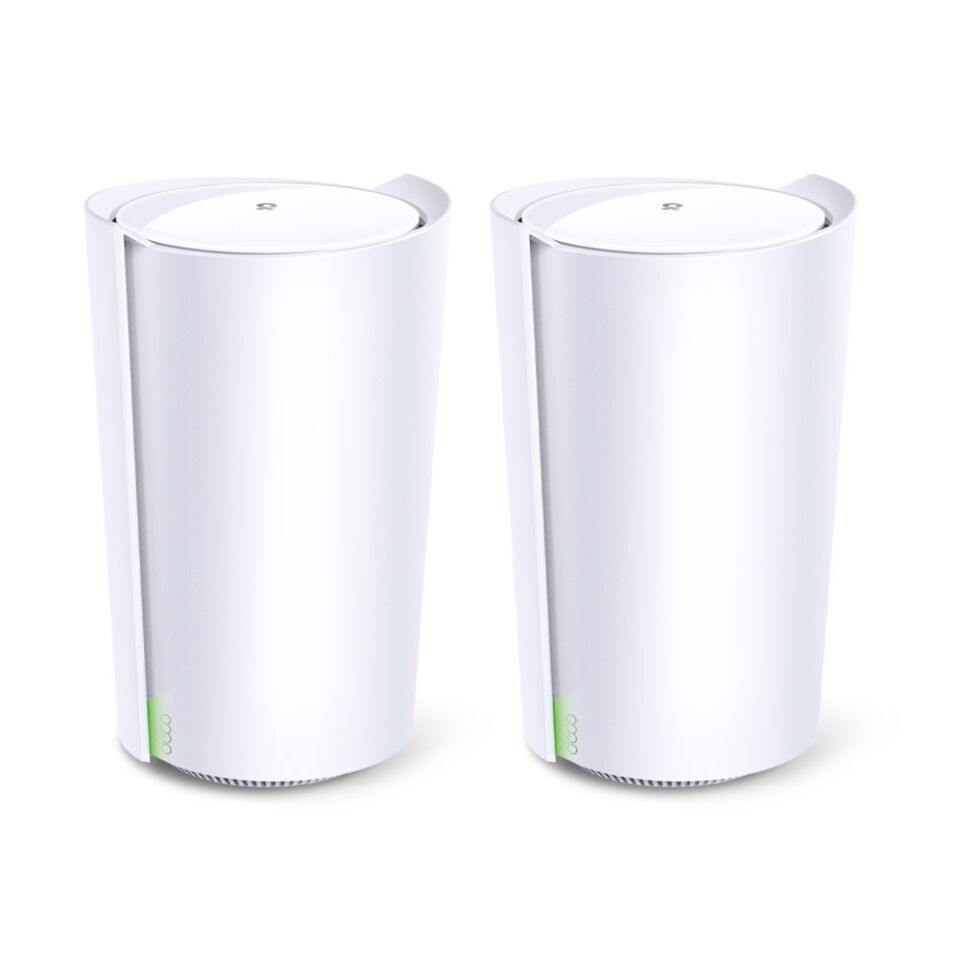 TP-Link Deco X90 AX6600 Tri-Band Wi‑Fi 6 Access Point (Mesh, HomeShield, 2.5 Gbps Ethernet)