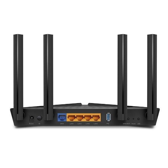 TP-Link ARCHER-AX50 AX3000 Çift Bant Gigabit Wi-Fi 6 Router (574 Mbps 2.4 GHz, 2402 Mbps 5 GHz, 1x Gigabit WAN, 4x Gigabit LAN, 1x USB 3.0)