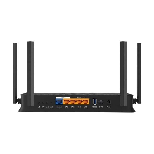TP-Link ARCHER-BE230 Wi-Fi 7 Router (3.6 Gbps, 2× 2.5 Gbps Port, 3× 1 Gbps LAN, EasyMesh, VPN İstemcisi)