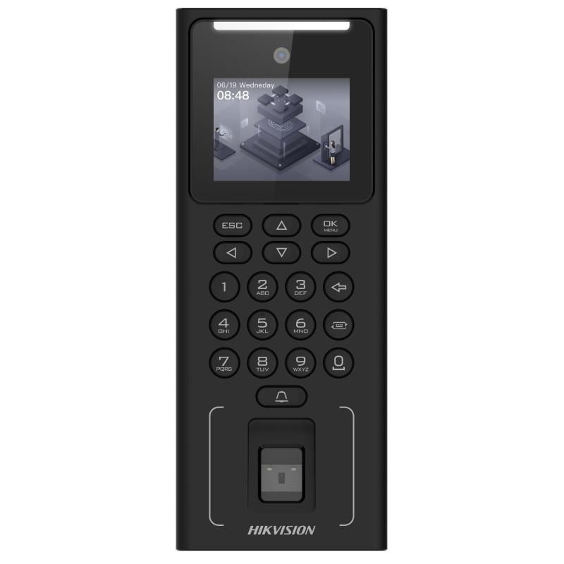 Hikvision DS-K1T321EFWX Yüz Tanıma Terminali (2 MP, Yüz/Kart/Parmak İzi/PIN, Kablosuz 2.4 G)
